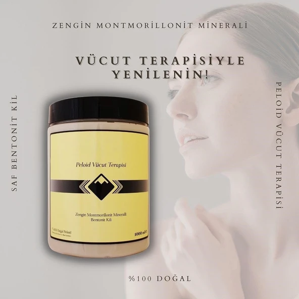 MEDİ CLAY PELOİD VÜCUT TERAPİSİ BENTONİT KİLLİ 1000 ML - Resim 7