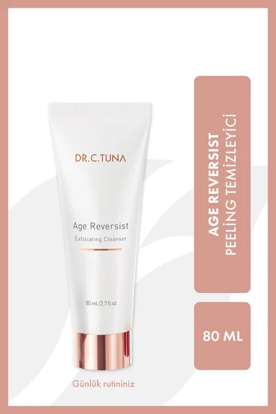FARMASİ DR. C. TUNA AGE REVERSİST YÜZ TEMİZLEME PEELİNGİ 80 ML