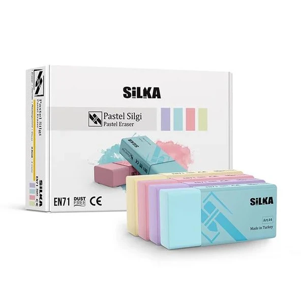 SILKA PASTEL SILGI 24 LU 4 RENK (ART.44)