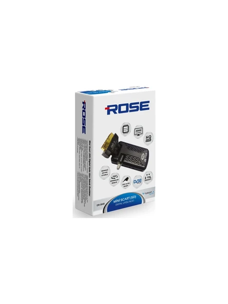 Rose DR-5040 Mini Scart Uydu Alıcısı