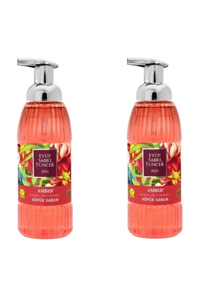 Eyüp Sabri Tuncer Zeytinyağlı Amber Köpük Sabun 500ml X 2 adet
