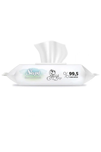 Sleepy Yenidoğan Bio Natural 3X40 Islak Mendil - Resim 3