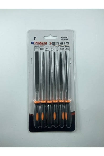 BAY-TEC EĞE SETİ MİNİ 6 PARÇA (MK-1036)