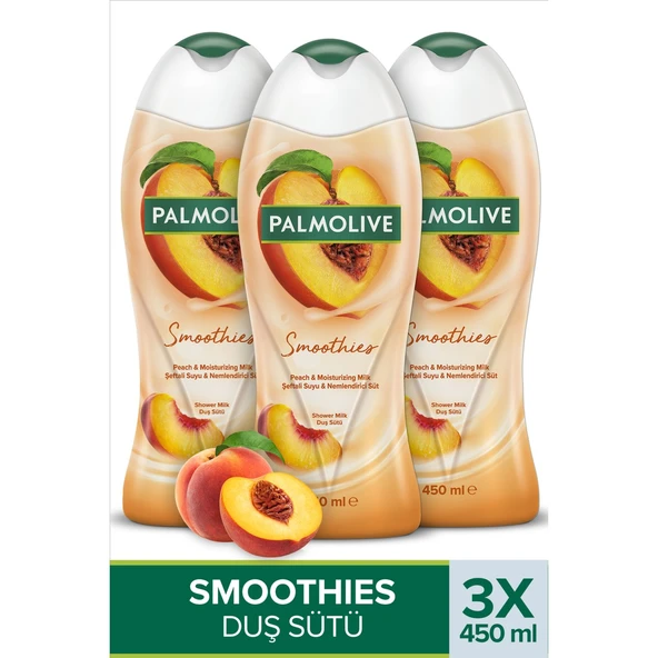Palmolive Smoothies Şeftali Duş Jeli 450 ml X3 ürün görseli