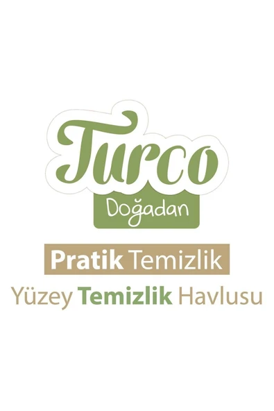 Baby Turco Pratik Yüzey Temizlik Havlusu Yeşil Sabun/Yeşil Çam 100x(4 Lü Set) 400 Yaprak - Resim 6