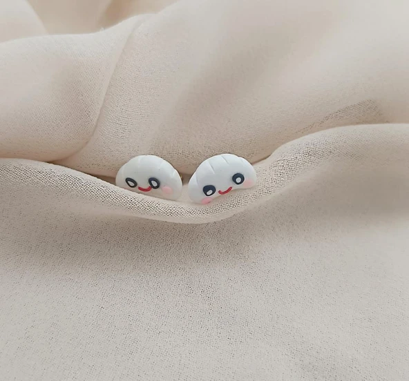 Küpe Minik Kadın Genç Kız Bebek Küpesi Takı Aksesuar - 2