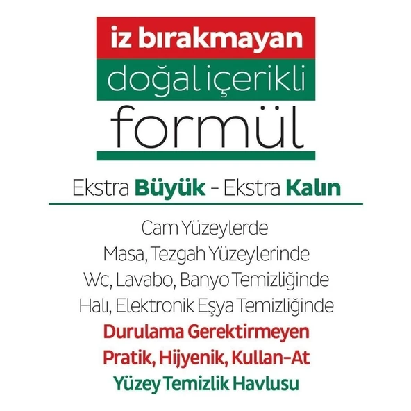 Sleepy Easy Clean Yüzey Temizlik Havlusu 12X100 (1200 Yaprak) - Resim 5