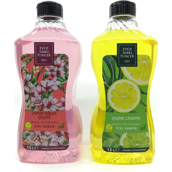 Eyüp Sabri Tuncer Sıvı Sabun Seti 1,5 lt ürün görseli