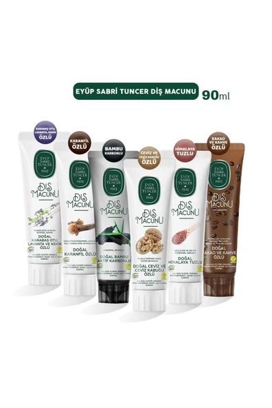 Eyüp Sabri Tuncer Diş Macunu 6'lı Set ürün görseli