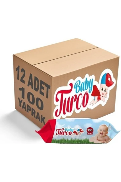 Baby Turco Islak Havlu Mendil 90 Yaprak 24 Paket - 2