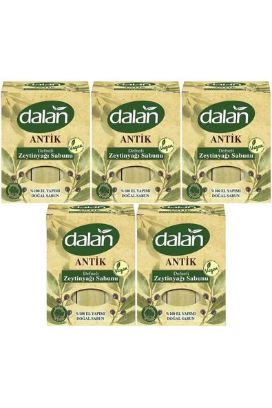 Dalan Antik Zeytinyağlı Defne Sabunu 900 Gr x 5 Paket