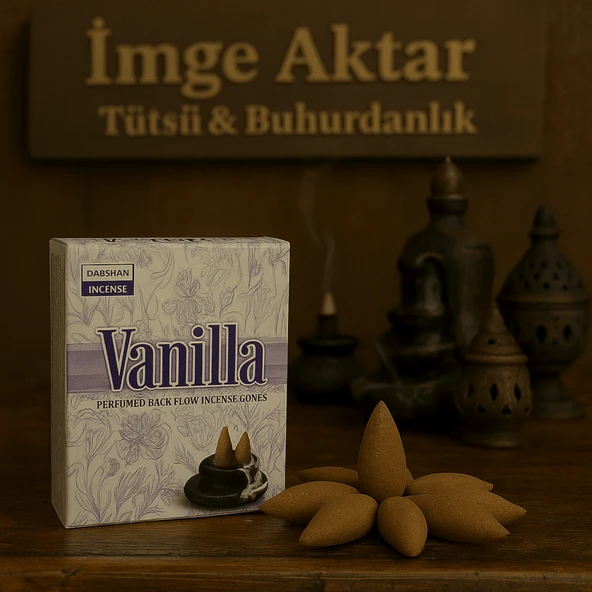Darshan İncense Vanilla Geri Akış Tütsü 10 Adet