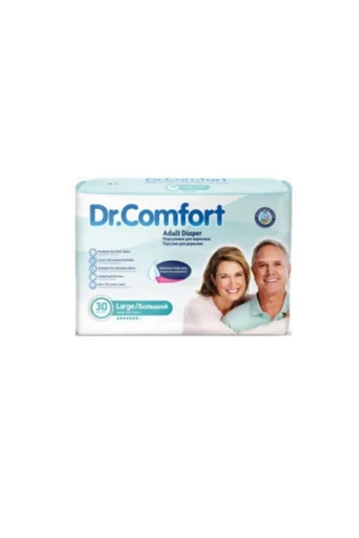 Dr.Comfort Tekstil Belbantlı Hasta Bezi Large 30'lu