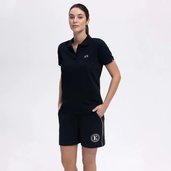 Ellesse Kadın Siyah Polo Yaka Tişört – EF393-BK - 4