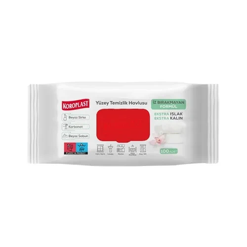 Koroplast Yüzey Temizlik Havlusu 100'LÜ x 2ADET - 2
