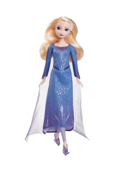 DİSNEY KARLAR ÜLKESİ ELSA BUZ PATENİ TEMALI BEBEK - Resim 2