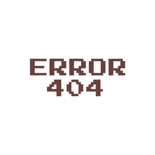 Error 404 Araba Stickeri 17x17 Cm Kahverengi
