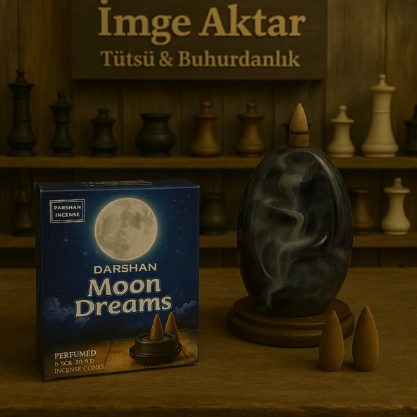 Darshan İncense Moon Dream Geri Akış Tütsü 10 Adet