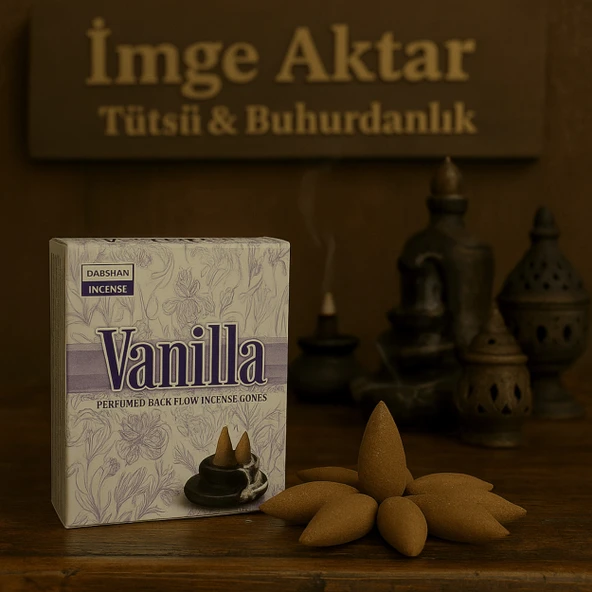 Darshan İncense Vanilla Geri Akış Tütsü 10 Adet ürün görseli
