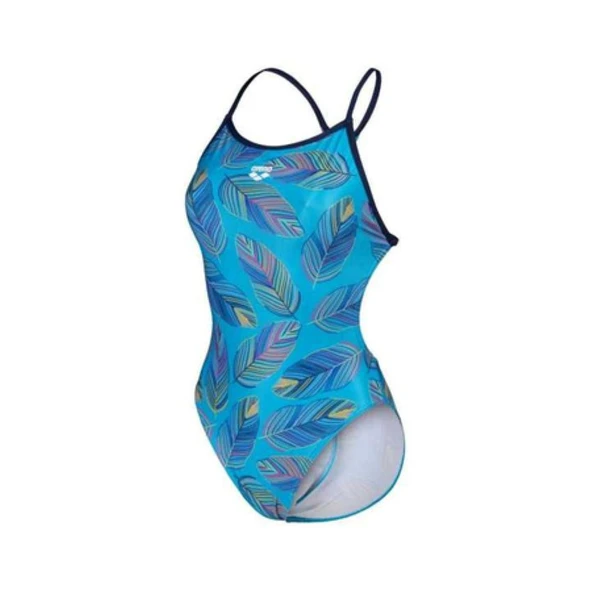 Arena Womens Arena Falling Leaves Swimsuit Booster Back Kadın Yüzücü Mayosu 005936880