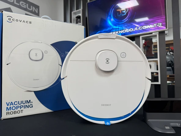 Ecovacs Deboot N8 Akıllı Robot Süpürge ve Paspas (İKİNCİ EL) - 2