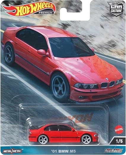 Hot Wheels Premium '01 BMW M5 HKC52