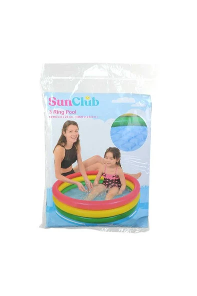 SunClub 100 cm x 22 cm Poşetli Yuvarlak Havuz - 2