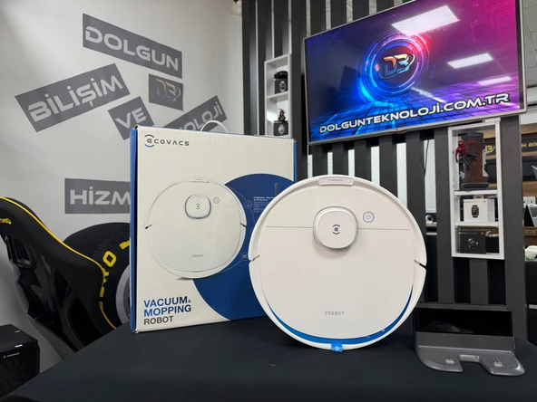 Ecovacs Deboot N8 Akıllı Robot Süpürge ve Paspas (İKİNCİ EL)