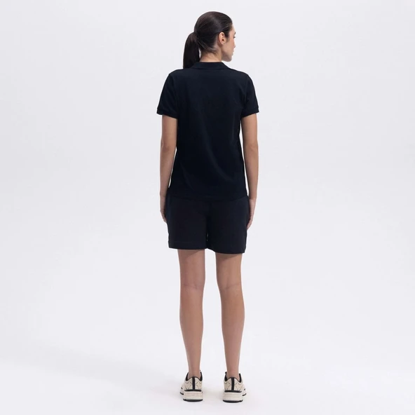 Ellesse Kadın Siyah Polo Yaka Tişört – EF393-BK - 2
