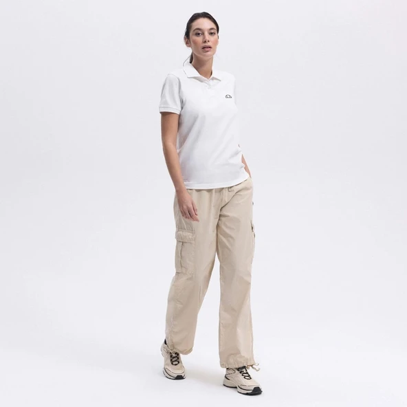 Ellesse Kadın Kırık Beyaz Polo Yaka Tişört – EF393-OF - 2