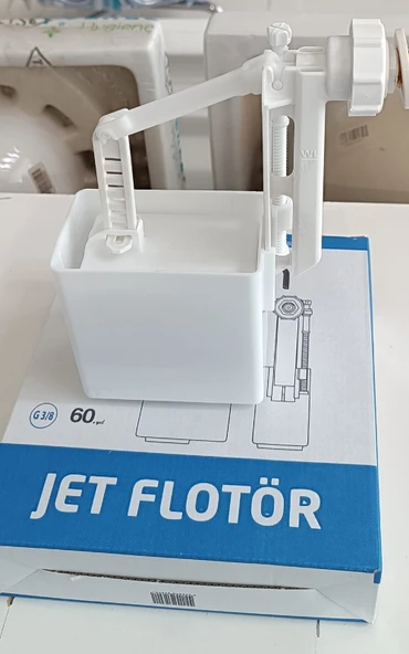 VİSAM 3/8" JET FLATÖR GÖMME REZERVUAR