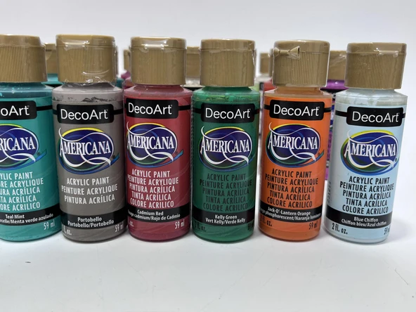 Decoart Americana Akrilik Boya Seti 2oz 48 Adet - 12