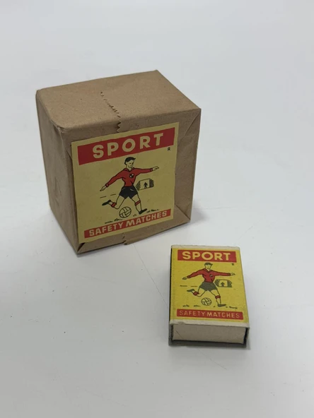 Vintage Koleksiyonluk Sport Kibrit 10'lu Paket - 2