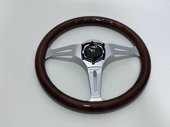 Kyostar Universal Klasik Ahşap Direksiyon Simidi 350mm KD8237SR - 5