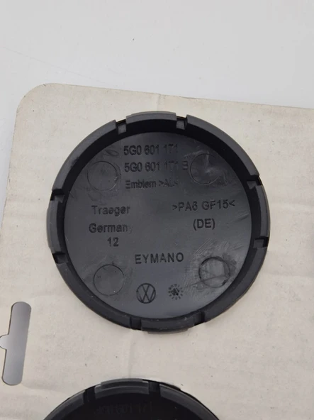 Volkswagen Jant Göbeği Set 65mm 5G0601171B - 4