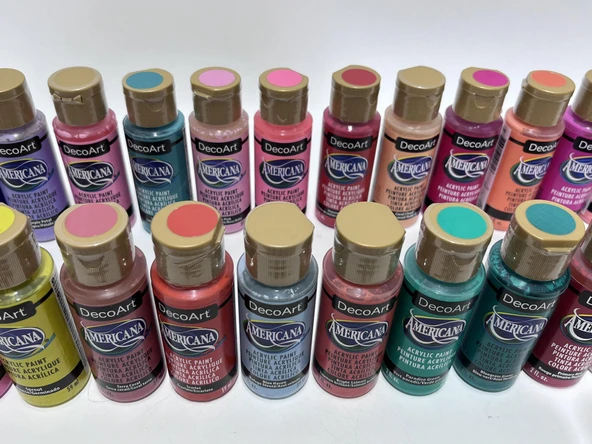 Decoart Americana Akrilik Boya Seti 2oz 48 Adet - 8