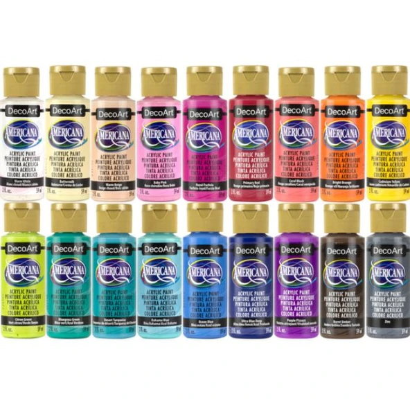 Decoart Americana Akrilik Boya Seti 2oz 48 Adet