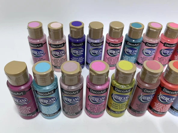 Decoart Americana Akrilik Boya Seti 2oz 48 Adet - 7