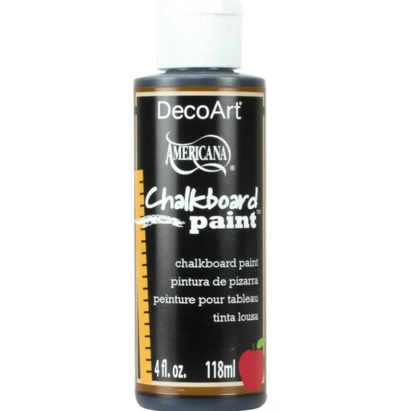 Decoart Americana Kara Tahta Boyası 4oz DS90