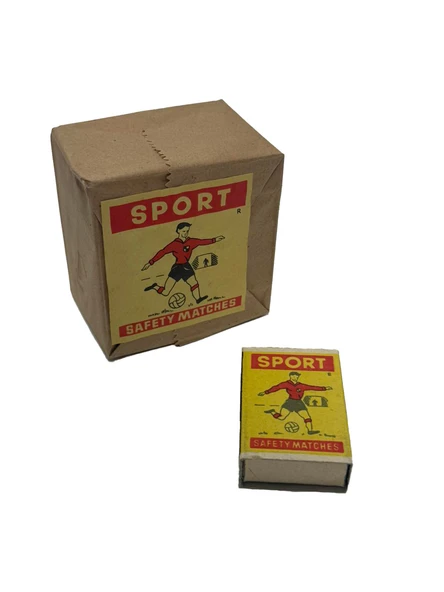 Vintage Koleksiyonluk Sport Kibrit 10'lu Paket