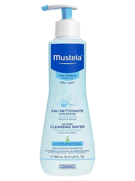 Nessiworld Mustela Cleansing Water Durulama Gerektirmeyen Temizleme Sıvısı 300 ml