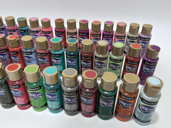 Decoart Americana Akrilik Boya Seti 2oz 48 Adet - 6