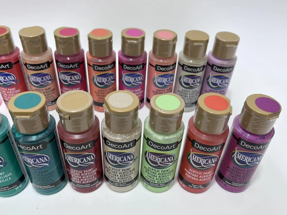 Decoart Americana Akrilik Boya Seti 2oz 48 Adet - 9