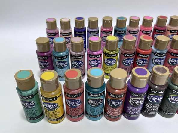 Decoart Americana Akrilik Boya Seti 2oz 48 Adet - 4