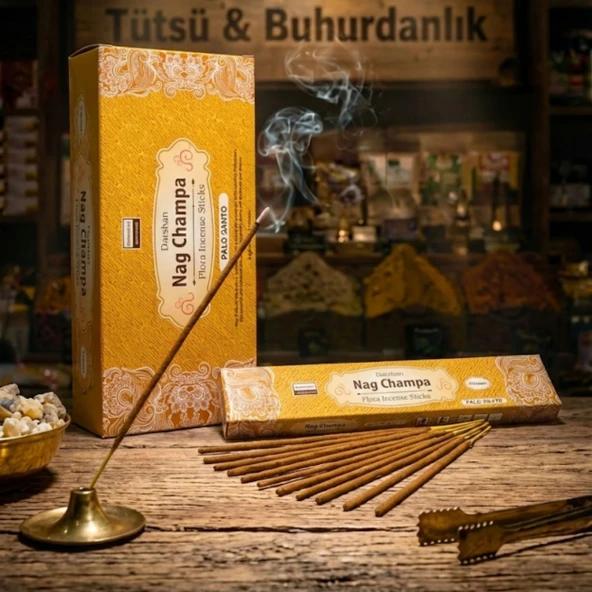 Darshan Nag Champa Naturel Palo Santo Çubuk Tütsü 15g ürün görseli 1