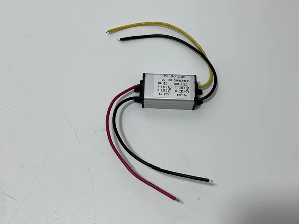 YJ-901203 DC-DC 15-90v 12v 3A Voltaj Dönüştürücü - Resim 2