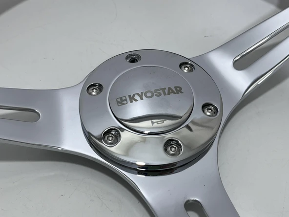 Kyostar Universal Klasik Ahşap Direksiyon Simidi 350mm KD8237SR - 4