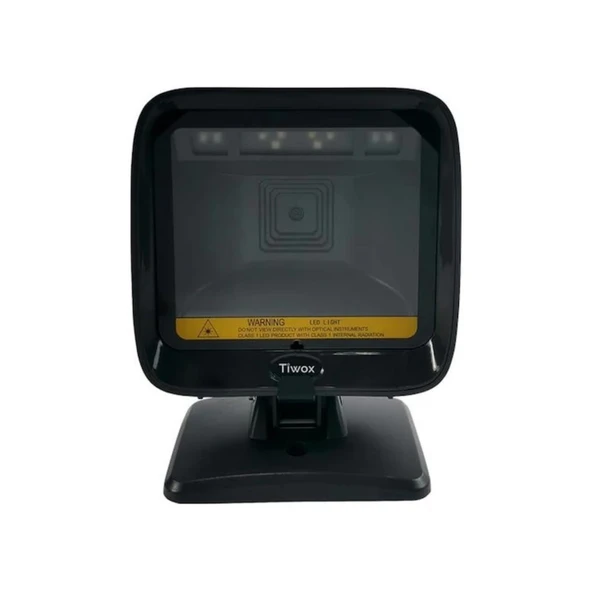 Tiwox VS-6000 2D Masaüstü Tipi Laser Karekod USB Kablolu Barkod Okuyucu - 2