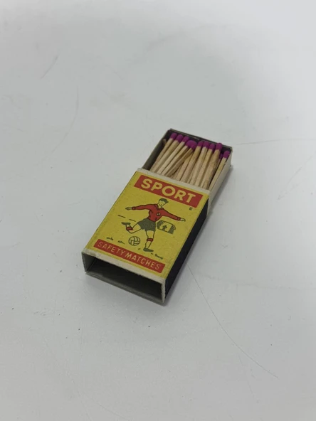 Vintage Koleksiyonluk Sport Kibrit 10'lu Paket - 3