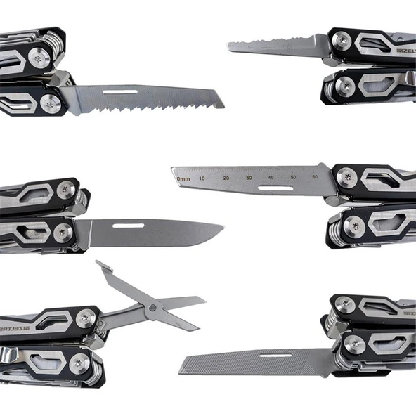 İzeltaş Multi Tool 15 Fonksiyonlu 155 MM Pense - 14000005270 - 3